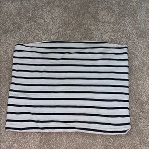 john galt striped tube top